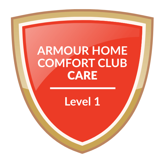 Level 1 comfort club shield